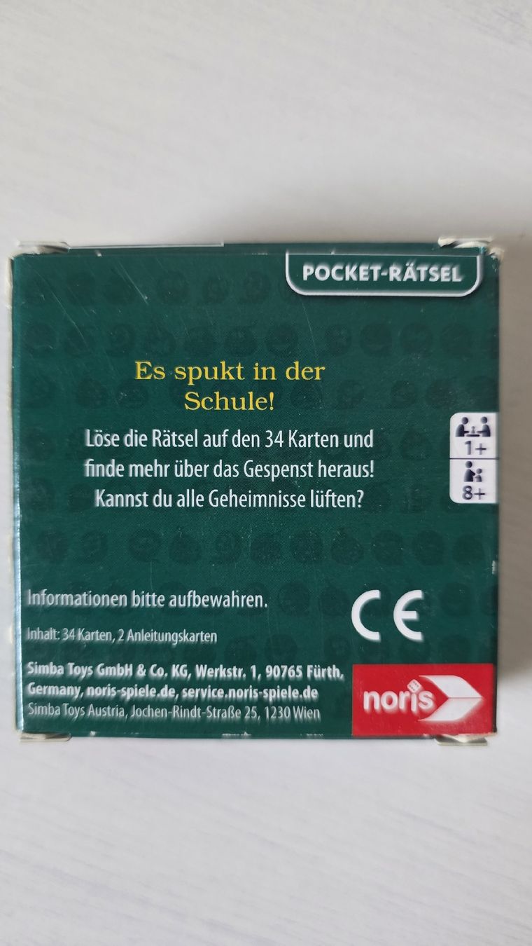 Giochi: Pocken Rätsel - das Gespenst in der Schule – Nuovo (secondo la descrizione) da Spreitenbach venduto da nicsusi01 1