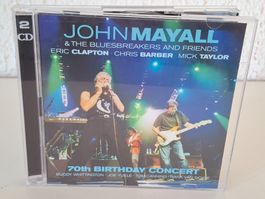 2CD John Mayall & The Blues Breakers  70th Birthday Concert