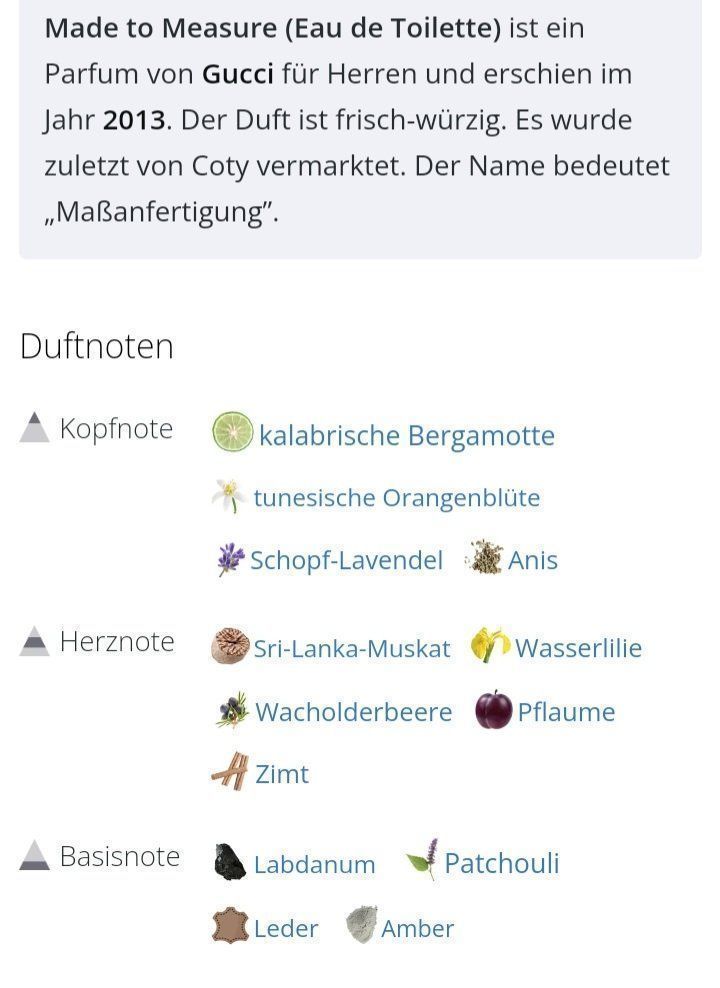 Gucci Parfum & Eau de Toilette: 2 ml GUCCI MADE TO MEASURE ABFÜLLUNG – Neu (gemäss Beschreibung) aus St. Gallen von CaliSunshine 3