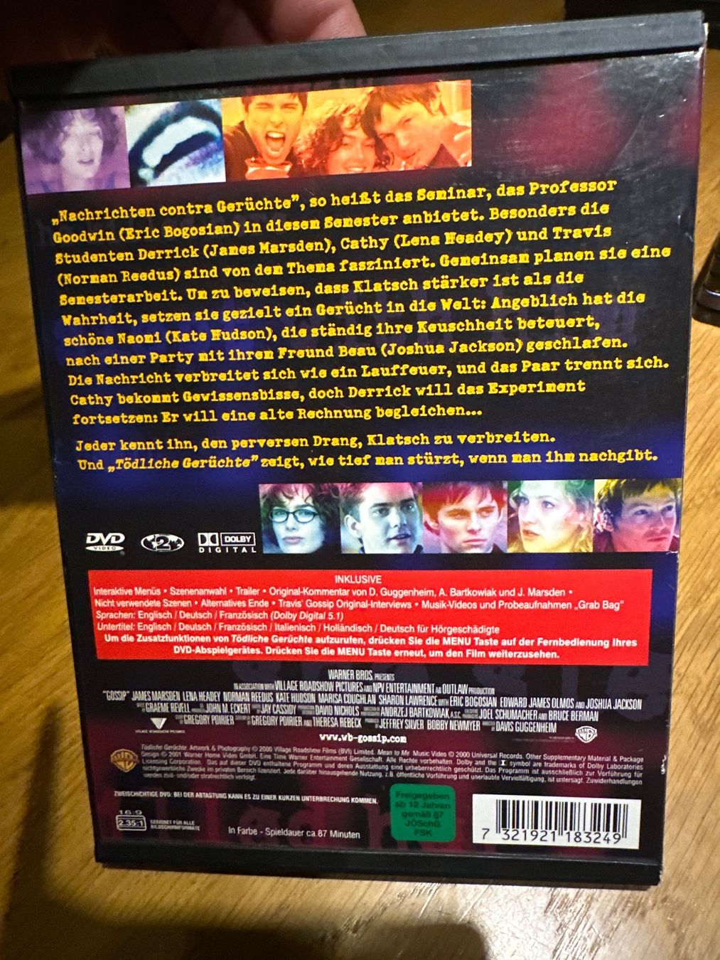 Tutti i DVDs: Tödliche Gerüchte, DVD – Usato da Benken ZH venduto da Audi-erich 1