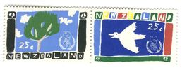 Briefmarken "Jahr des Friedens". Neuseeland