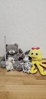 5 Kuscheltiere - Plüsch-Set Top Zustand!