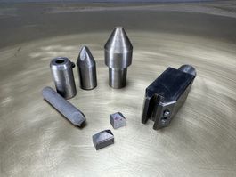 Feingehalts-Punzen, Kontrollstempel, Edelmetallstempel Diver