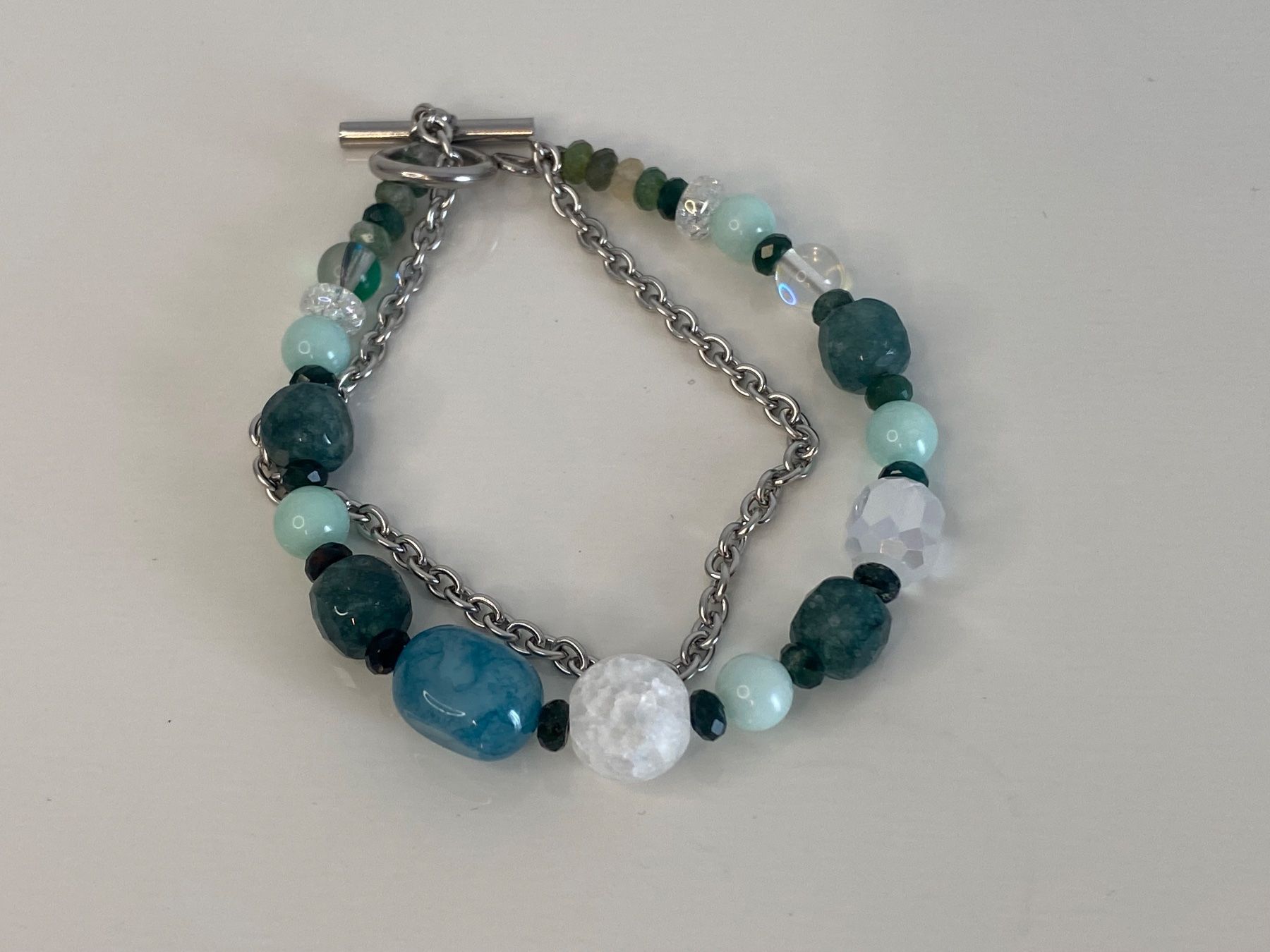 Bracciali & Braccialetti: Bracelet Stone&Crystale – Nuovo (secondo la descrizione) da Grenchen venduto da adl_ds8n
