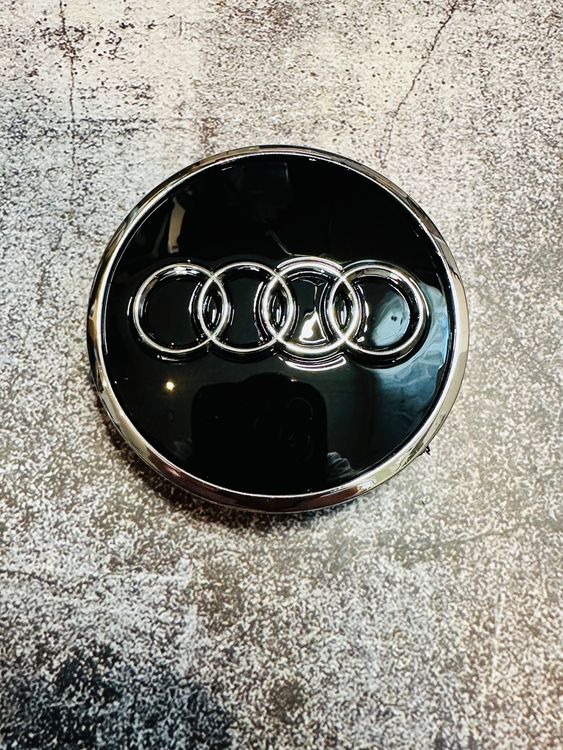 Audi 61 mm Nabendeckel, Radnaben, Nabenkappen, Felgendeckel