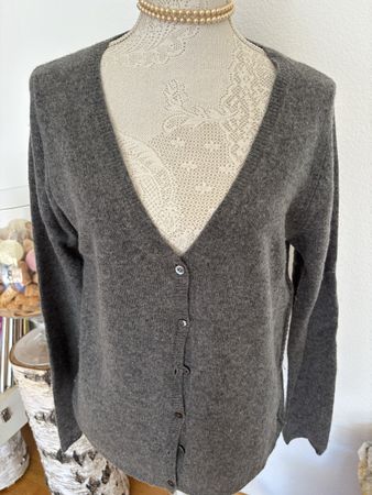 Strickjacke Kaschmir Gr. L