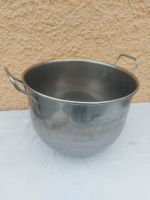 Grosse Chromstahlschüssel mit Griffen  35x28cm