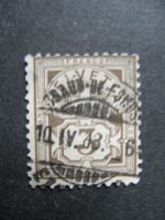 Ziffermuster 3 Rappen Zu 81 / Mi83, Vollstempel