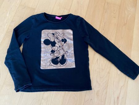 Hemd Mini Mouse schwarz Disney Gr. 134