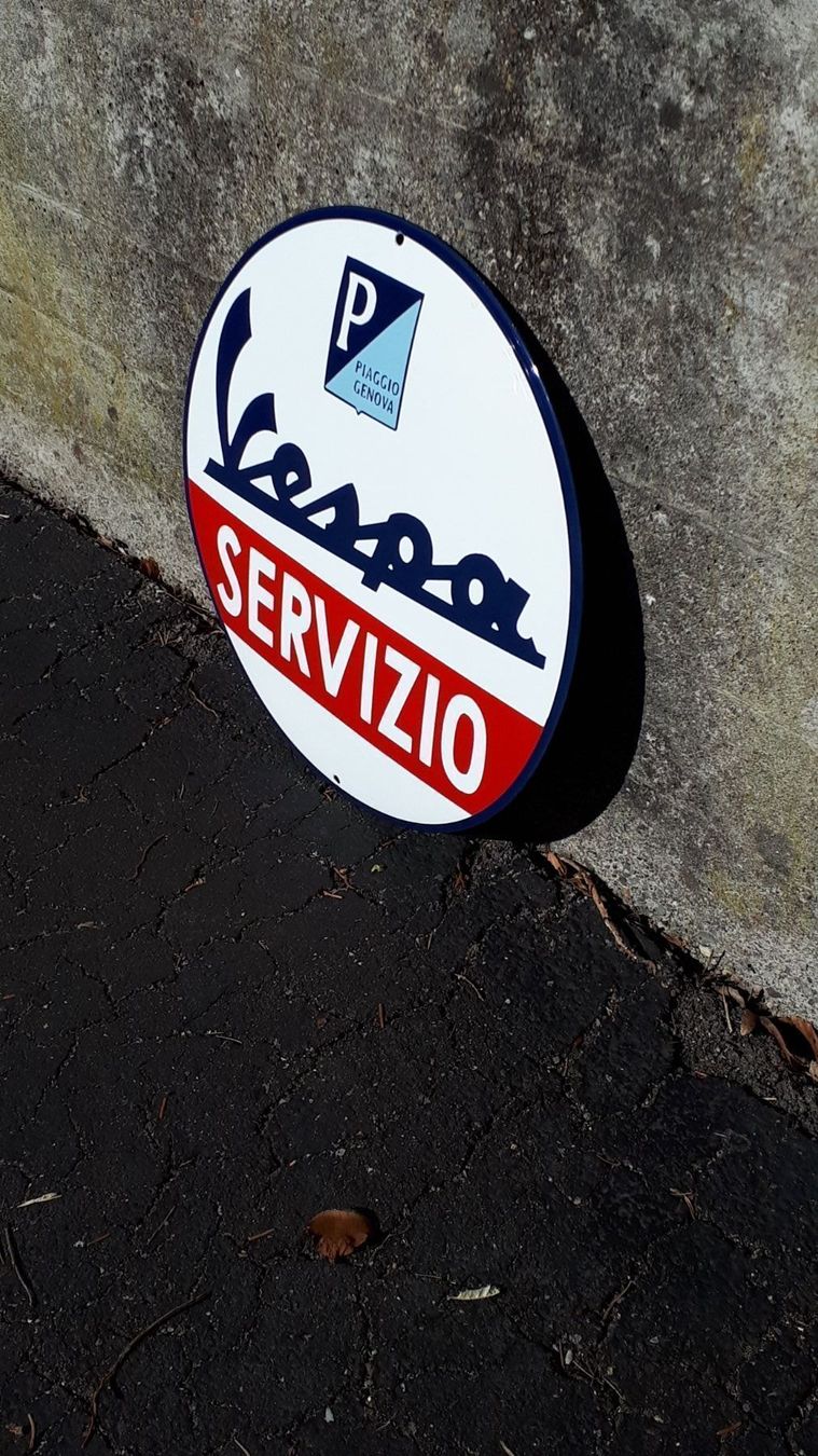 Ecriteaux: Emailschild Vespa – D'occasion à Zürich par timbuktu03 1