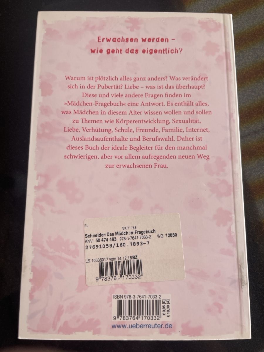 Libri: Buch: Das Mädchen-Fragebuch – Nuovo (secondo la descrizione) da Thun venduto da bue_59vc 1