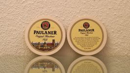 Bierdeckel ("Fetzn") von Paulaner Bräu München (16 Stück)