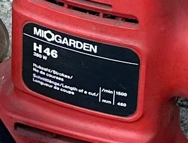 Tutti gli attrezzi: MioGarden Heckenschere 450mm – Usato da Gersau venduto da walti.c 3
