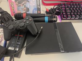 Sony PlayStation 2 SCPH-77004 PAL Konsole mit Zubehör