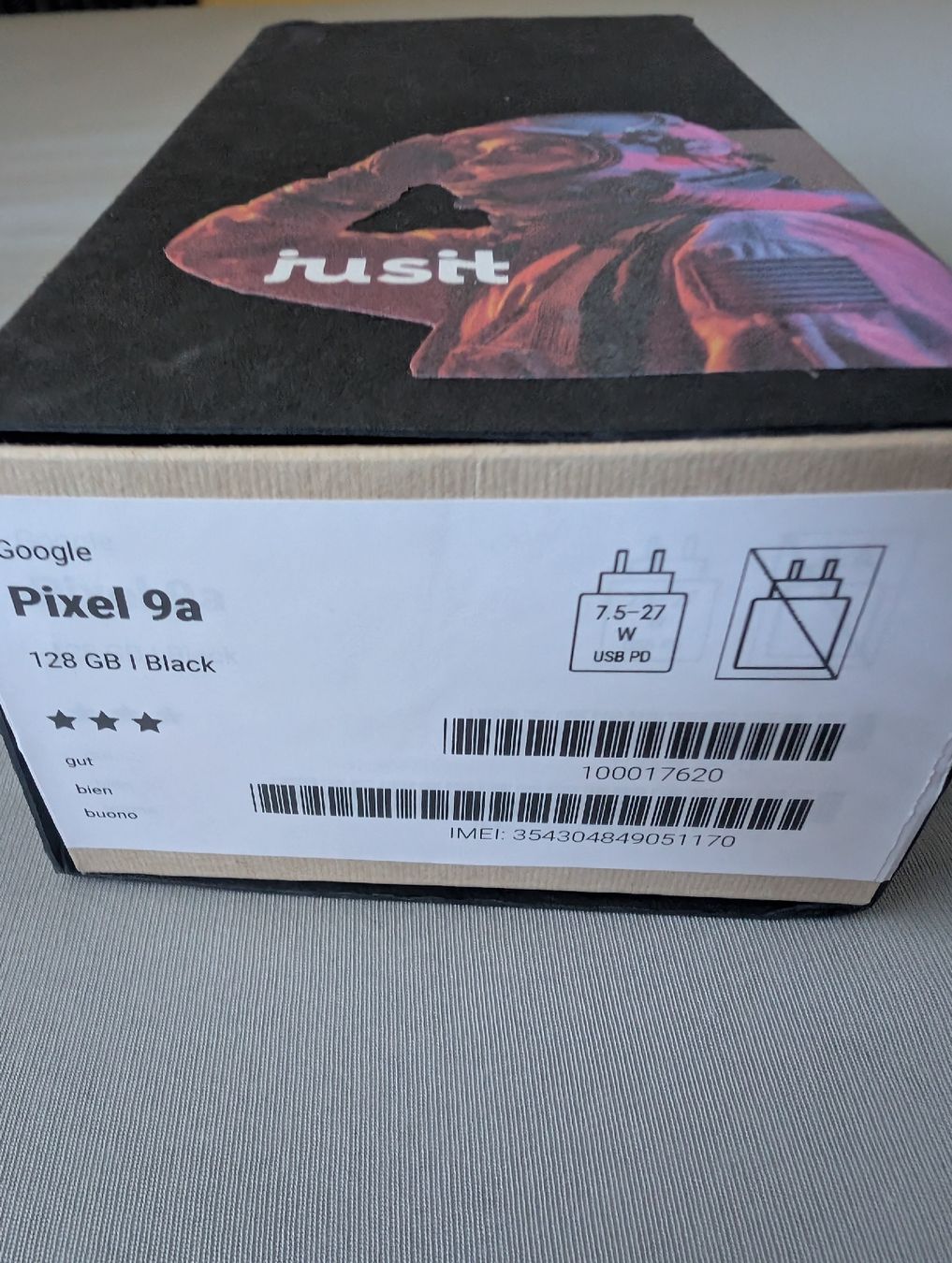 Google Handys / Smartphones: Fast neu: GOOGLE PIXEL 9A 128GB black – Neu (gemäss Beschreibung) aus Eich von marchissimo 3