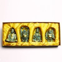 4er-Set Magnet-Buddhas