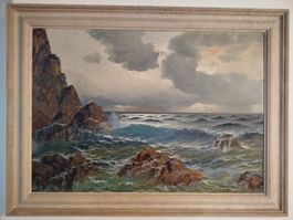 Gaetano Esposito (1858- 1911)Original Ölgemälde!