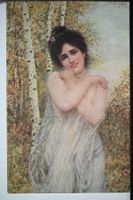 Romantik — 1910 — AK/CPA — Nymphe des bois, Zenisek