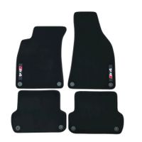 Velours Fußmatten für Audi A4 B6 und B7 10.2000-06.2008