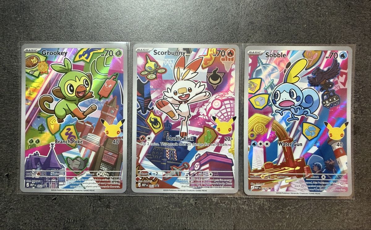 Pokémon Sammelbilder & Trading cards: Pokémon First Partner - Illustration Collection 2 -E- – Neu (gemäss Beschreibung) aus Wattwil von ngkg2012