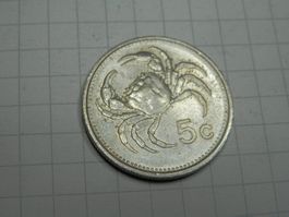 Malta 5 Cent, 1986