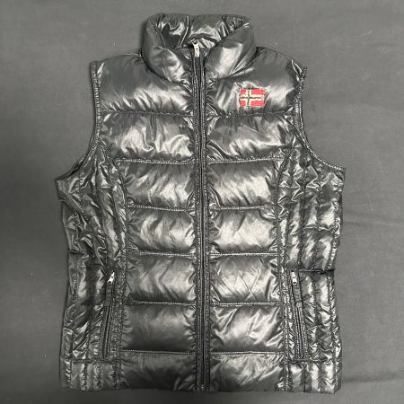 NAPAPIJRI Gilet / Puffer Vest mit Kapuze - Black - Gr. L