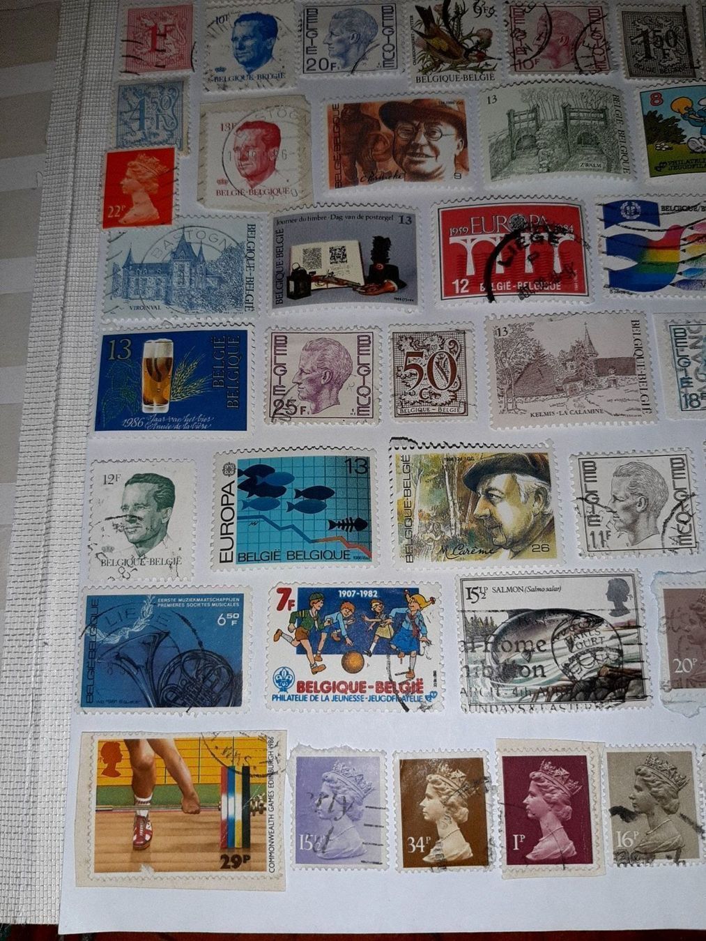 Tutti i francobolli: 60 timbres de belgique – Nuovo (secondo la descrizione) da Le locle venduto da juliensaran 1