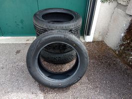 4 pneus Continental 215 / 55 / R17 Eco Contact comme neufs