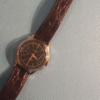 Très beau chronographe vintage LA.LEUBA GENÈVE venus cal 188