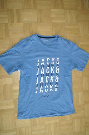 Herren T-Shirt von Jack&Jones, Gr. XS, in blau