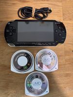 Sony PSP 1004 black mit Spielen und Ladekabel
