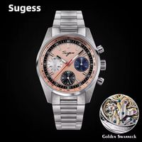SUGESS Chronograph S465 Uhr 38mm Handaufzug - Neu