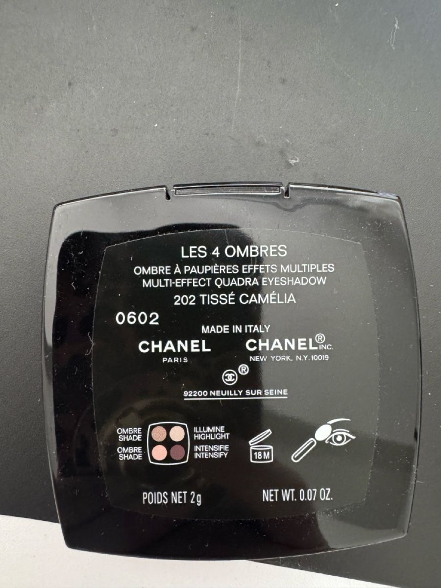 Chanel Make-up: Chanel | Lidschatten | 202 Tissé Camélia | Neu – Nuovo e nell'imballaggio originale da Arlesheim venduto da Eli_77 5