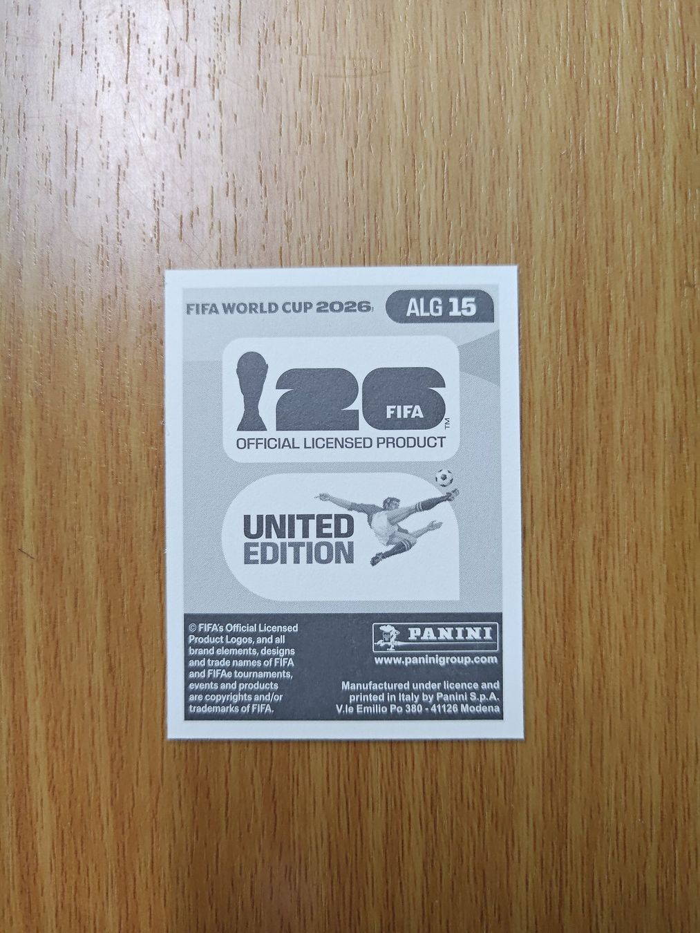 Panini Sammelbilder & Trading cards: Panini WM 2026 Sticker - ALG 15 – Gebraucht aus Hochdorf von all_u_want 1