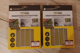 EASYMAXX Insektenschutzgitter 150x130cm 2 Pack Neu