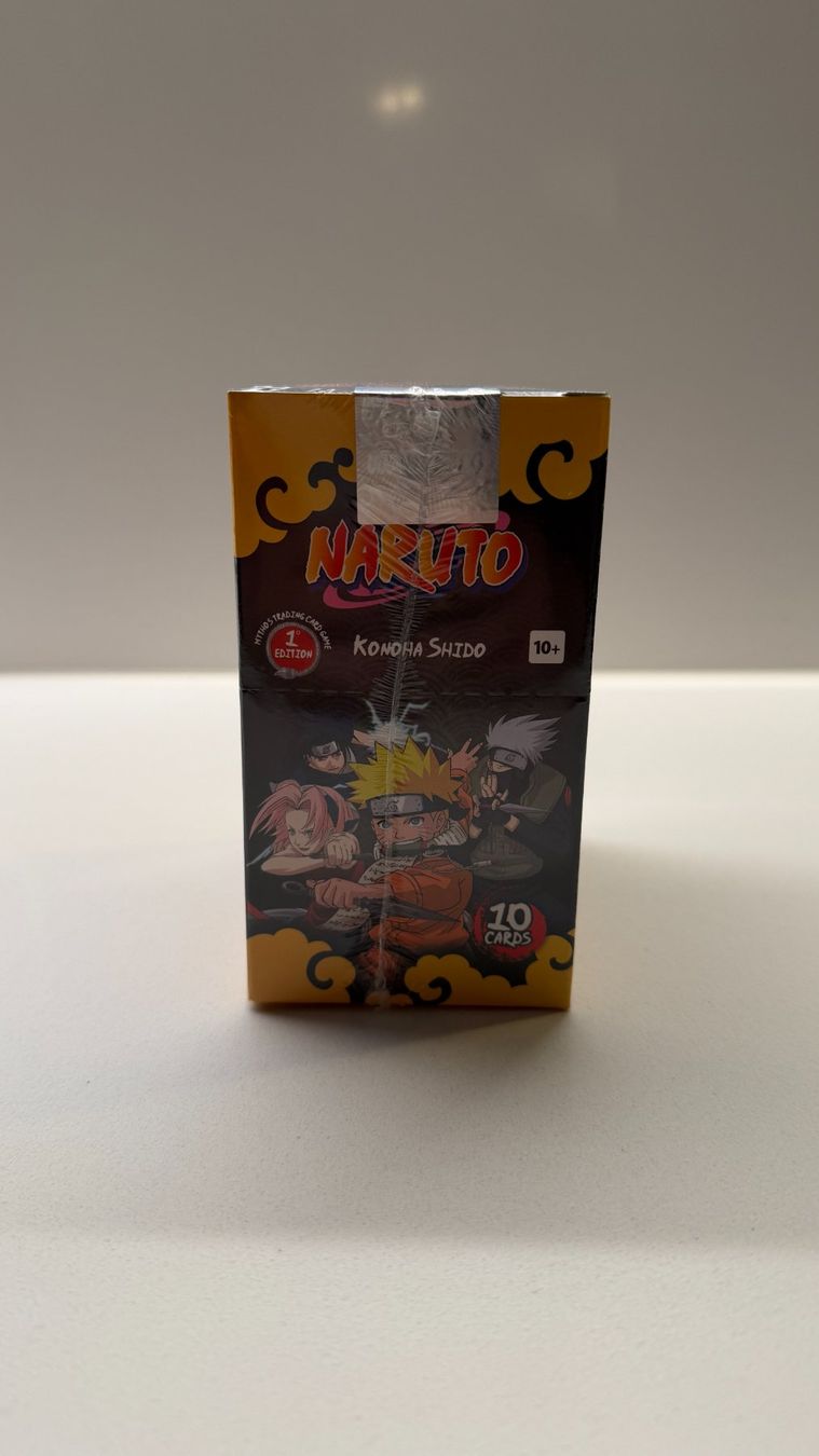 Bandai Carte collezionabili: Naruto Mythos TCG 1. Edition Booster Display Box – Nuovo e nell'imballaggio originale da Meggen venduto da seller658