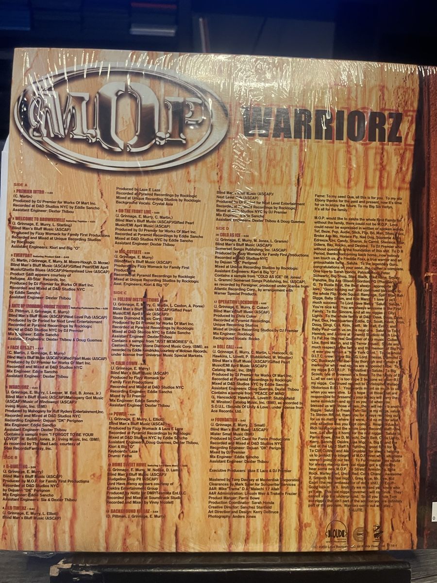 Dischi in vinile: MOP / Warriorz  – Nuovo (secondo la descrizione) da Dagmersellen venduto da stonefinger 1