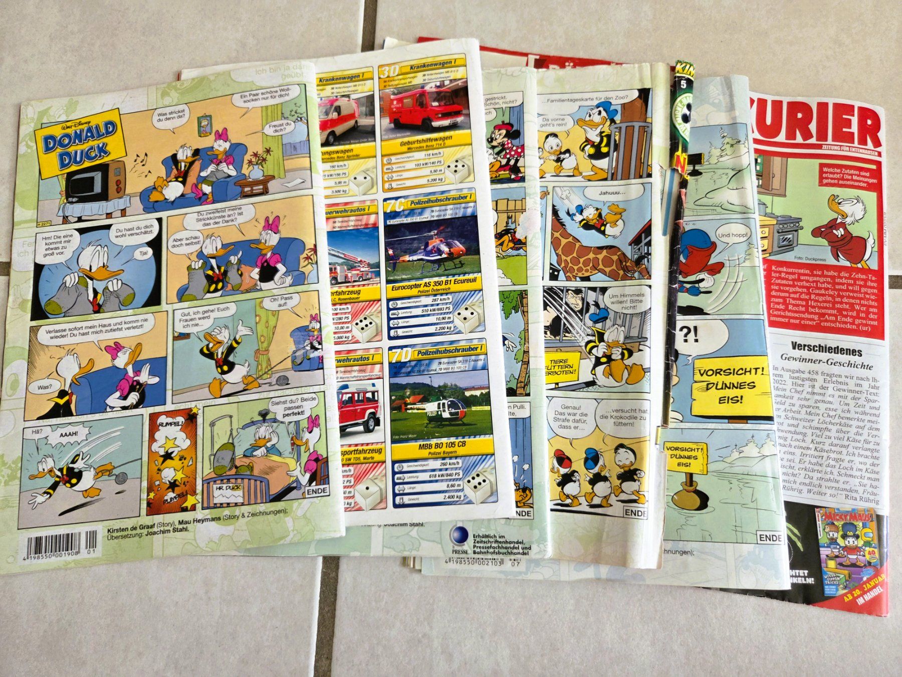 Fumetti: 6x MICKY MAUS HEFTE – Usato da Brüttisellen venduto da Nighttrain 2