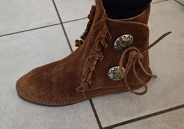 Schöne Mokassins, Indianerschuhe, Boohoo