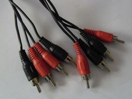 Câble Cinch (RCA) 2 x stéréo 1.2 mètre (d)