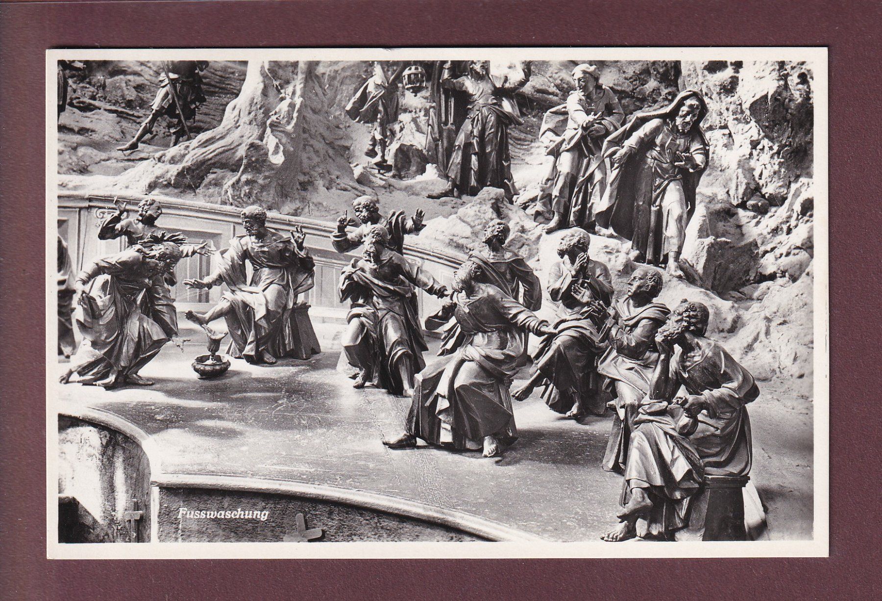 Cartoline postali: KREUZLINGEN - Pfarrkirche - Ölberg – Usato da Pully venduto da nicecards
