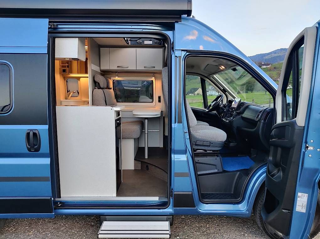 Hymer Veicoli da campeggio: Camper mieten: Hymer Free 540 Blue Evolution Automat – Usato da Altendorf venduto da vw-bus-vermietung 3
