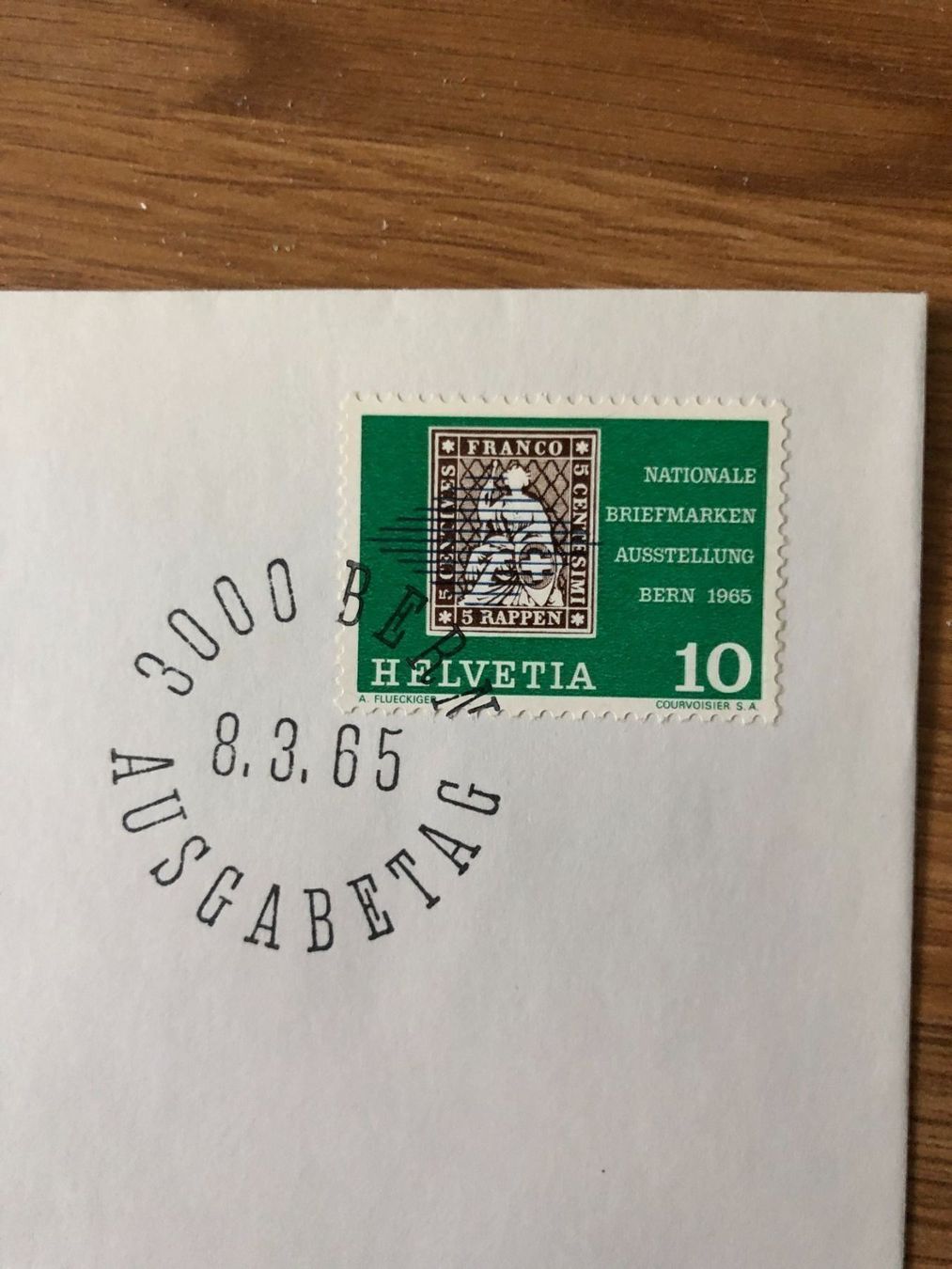 Alle Briefmarken: FDC Nationale Briefmarkenausstellung 8.3.65 – Neu (gemäss Beschreibung) aus Landquart von interesse63 1