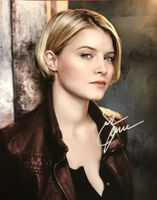 Sarah Jones Autogramm signiert Foto 20x25cm