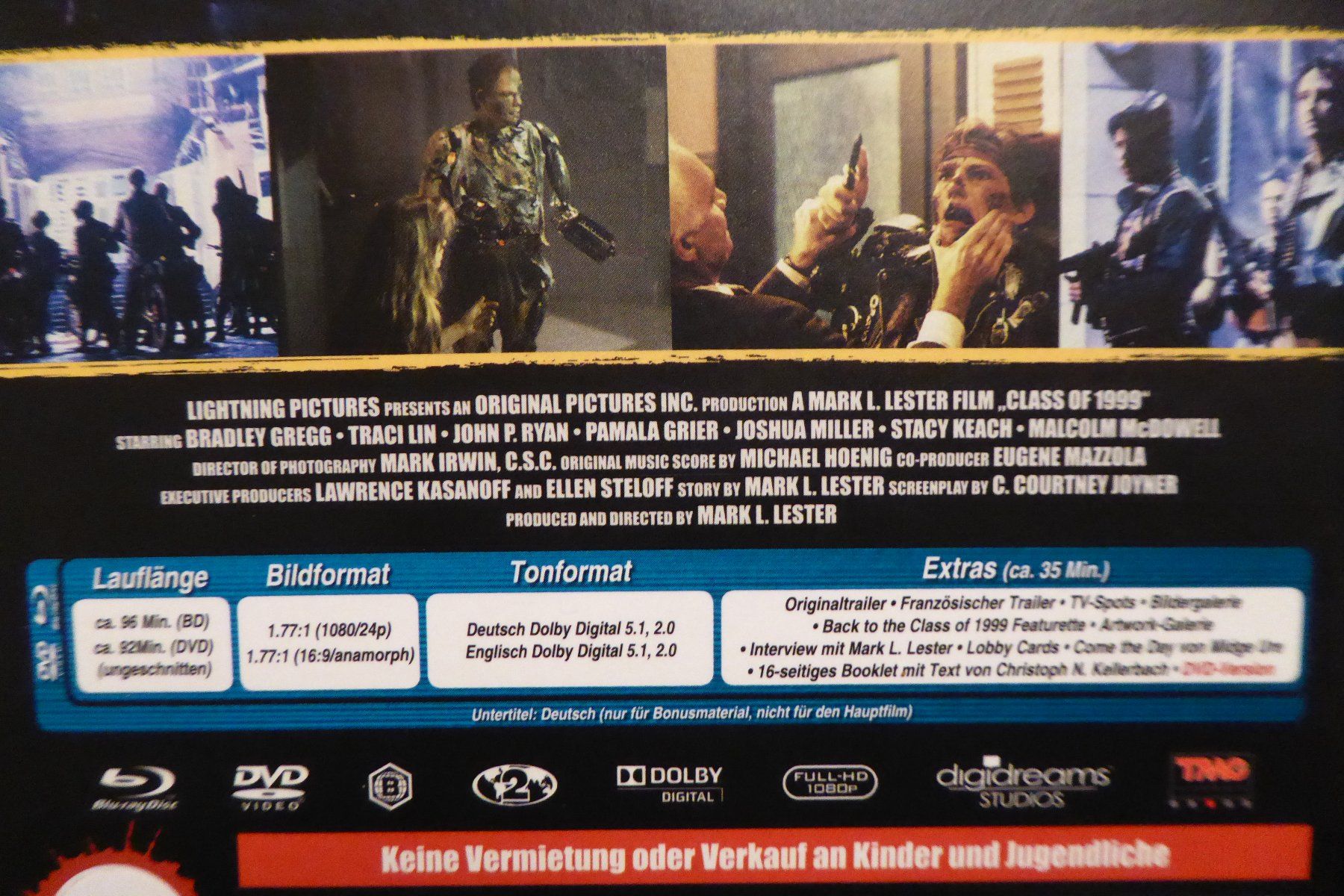 Tutti i DVDs: Mediabook Die Klasse von 1999 – Usato da Allschwil venduto da Summelsarium 3