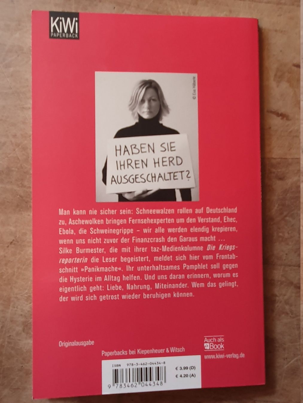 Bücher: Beruhigt euch! Silke Burmester Kiwi – Gebraucht aus Zürich von loosebone 1