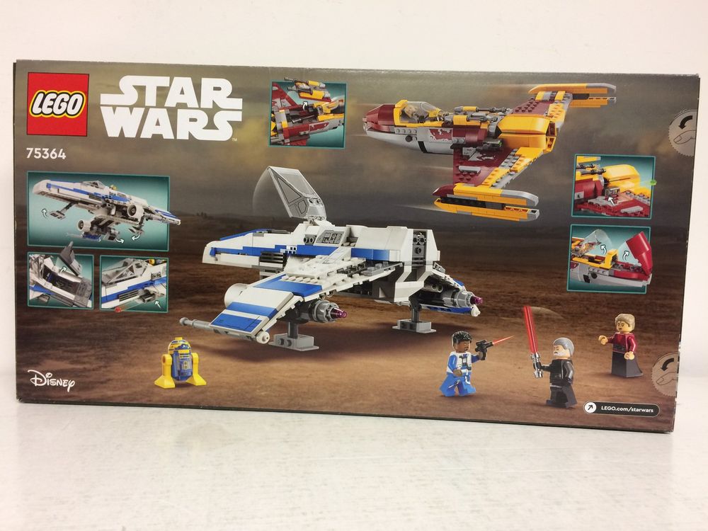 LEGO STAR WARS 75364 NEW REPUBLIC E WING vs SHIN HATI'S STA (Neu und ...