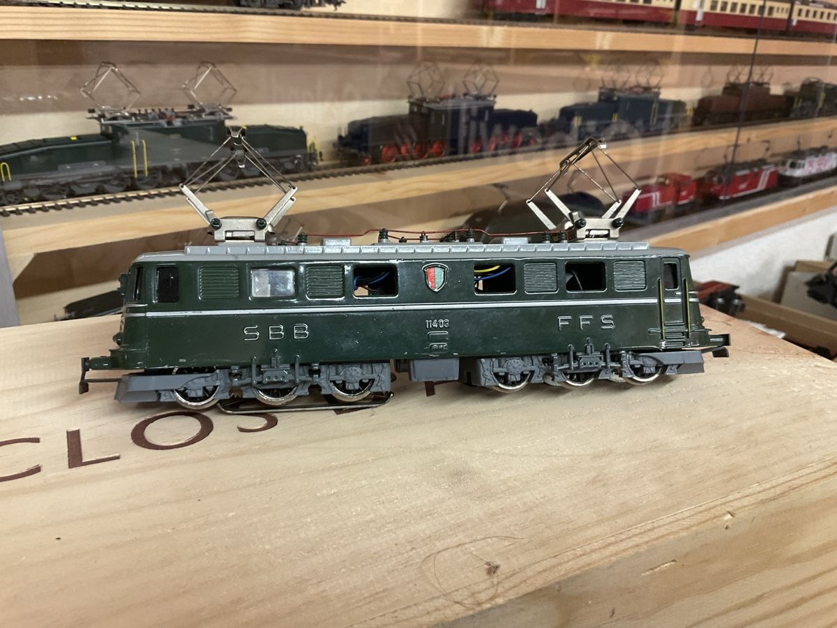 Hag Modelleisenbahnen: Hag Ae 6/6 – Gebraucht aus Wald ZH von Sbbemilio