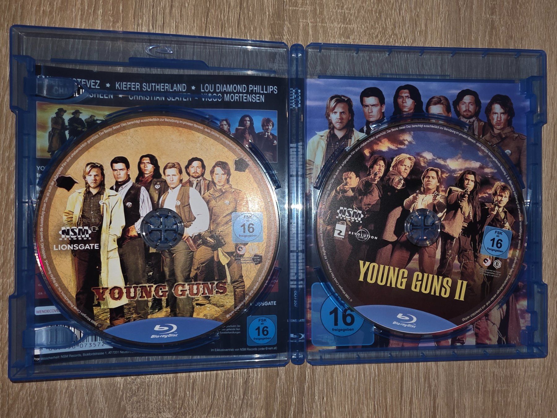 Tutti i DVDs: Young Guns 1+2  (Neuheit) – Nuovo (secondo la descrizione) da Stein AG venduto da eMODy 2
