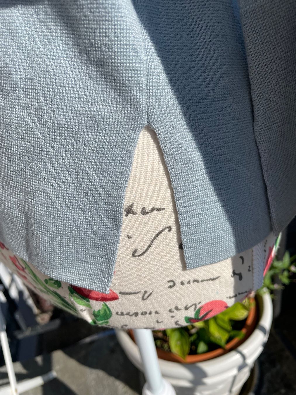 Jacken: Stahlblaue Strickjacke FFC 100% Wolle – Gebraucht aus Zürich von Pamuk04 4